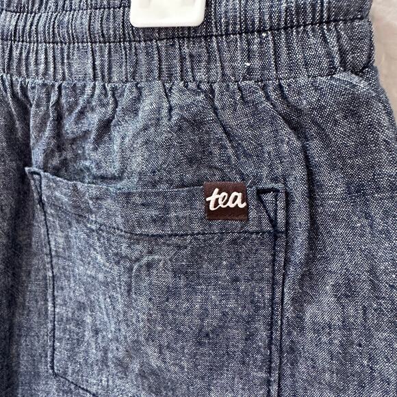 Tea Collection Denim Rumba Ruffle Shorts - Picture 5 of 7